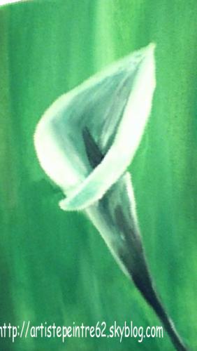 Arôme sur fond vert 